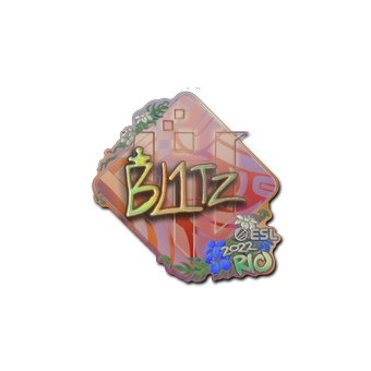 Sticker | bLitz (Holo) | Rio 2022 CS2 skin