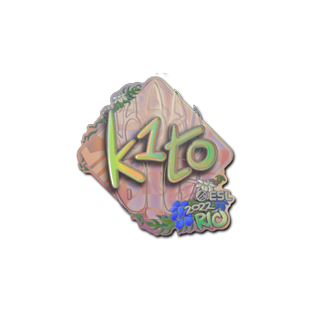 Sticker | k1to (Holo) | Rio 2022 CS2 skin