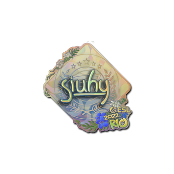 Sticker | siuhy (Holo) | Rio 2022 CS2 skin