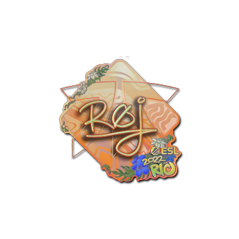 Sticker | roeJ (Holo) | Rio 2022 CS2 skin