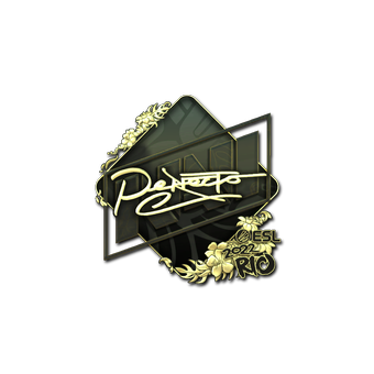 Sticker | Perfecto (Gold) | Rio 2022 CS2 skin