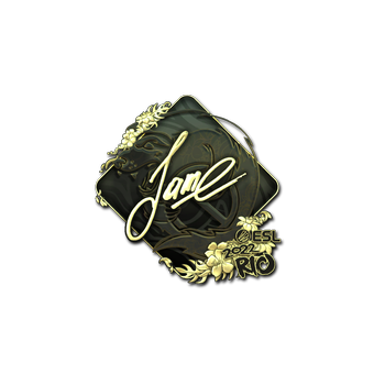 Sticker | Jame (Gold) | Rio 2022 CS2 skin