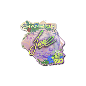Sticker | Jame (Holo, Champion) | Rio 2022 CS2 skin