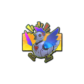 Sticker | Cyber Chicken (Holo) CS2 skin