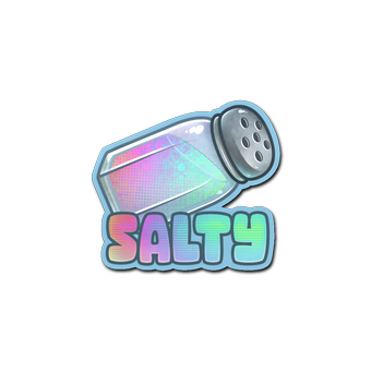 Sticker | Salty (Holo) CS2 skin