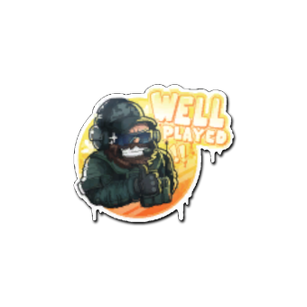 Sticker | Well Played CS2 skin
