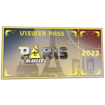 Paris 2023 Viewer Pass CS2 skin