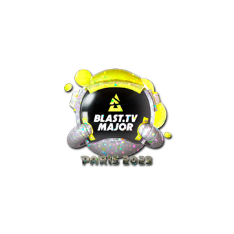 Sticker | BLAST.tv (Glitter) | Paris 2023 CS2 skin