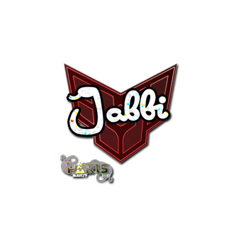Sticker | jabbi (Glitter) | Paris 2023 CS2 skin