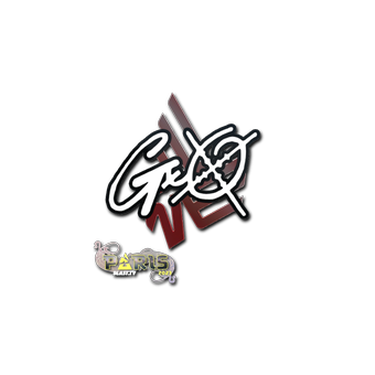 Sticker | gxx- | Paris 2023 CS2 skin