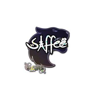 Sticker | saffee (Glitter) | Paris 2023 CS2 skin