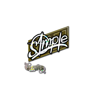 Sticker | s1mple (Glitter) | Paris 2023 CS2 skin