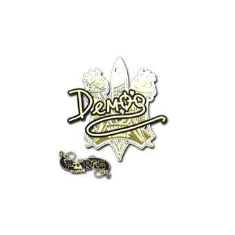 Sticker | DemQQ (Gold) | Paris 2023 CS2 skin