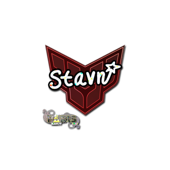 Sticker | stavn (Glitter) | Paris 2023 CS2 skin