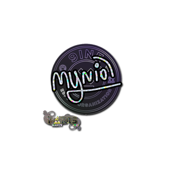 Sticker | mynio (Glitter) | Paris 2023 CS2 skin