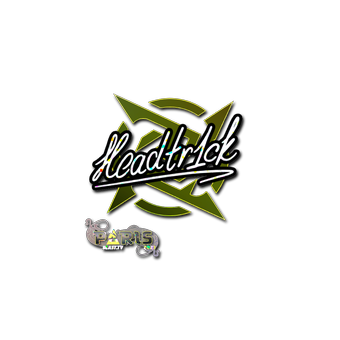 Sticker | headtr1ck (Glitter) | Paris 2023 CS2 skin