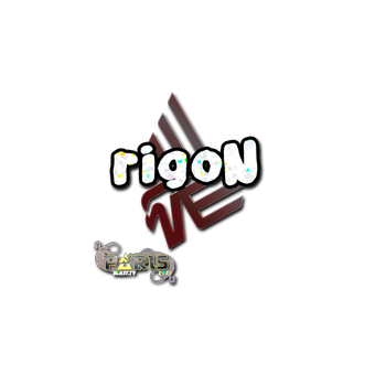 Sticker | rigoN (Glitter) | Paris 2023 CS2 skin