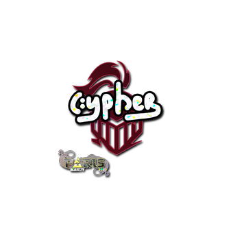 Sticker | Cypher (Glitter) | Paris 2023 CS2 skin