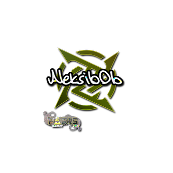 Sticker | Aleksib (Glitter) | Paris 2023 CS2 skin