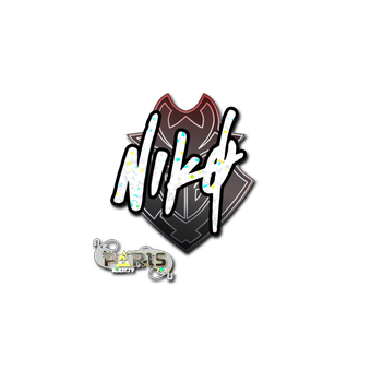 Sticker | NiKo (Glitter) | Paris 2023 CS2 skin