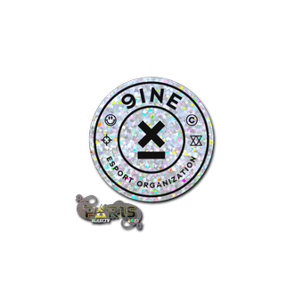 Sticker | 9INE (Glitter) | Paris 2023 CS2 skin