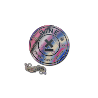 Sticker | 9INE (Holo) | Paris 2023 CS2 skin