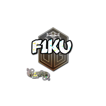 Sticker | F1KU (Glitter) | Paris 2023 CS2 skin