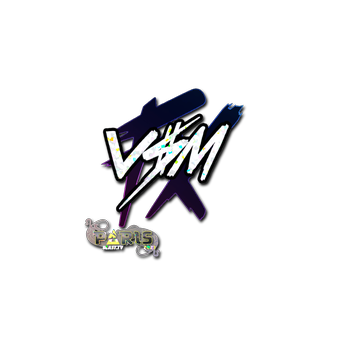 Sticker | v$m (Glitter) | Paris 2023 CS2 skin