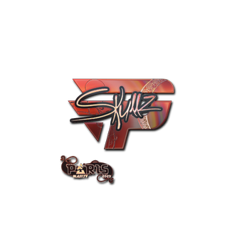 Sticker | skullz (Holo) | Paris 2023 CS2 skin