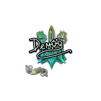 Sticker | DemQQ (Glitter) | Paris 2023 CS2 skin