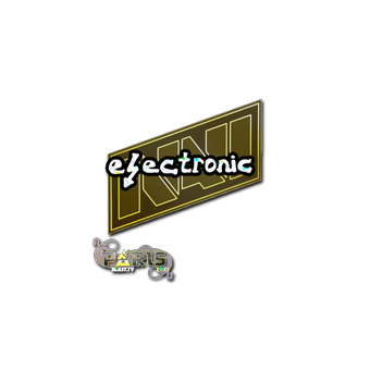 Sticker | electronic (Glitter) | Paris 2023 CS2 skin