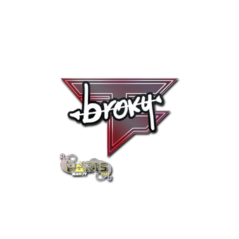 Sticker | broky | Paris 2023 CS2 skin