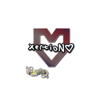 Sticker | xertioN | Paris 2023 CS2 skin