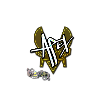 Sticker | apEX (Glitter) | Paris 2023 CS2 skin