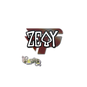 Sticker | zevy | Paris 2023 CS2 skin