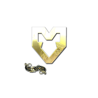 Sticker | MOUZ (Gold) | Paris 2023 CS2 skin
