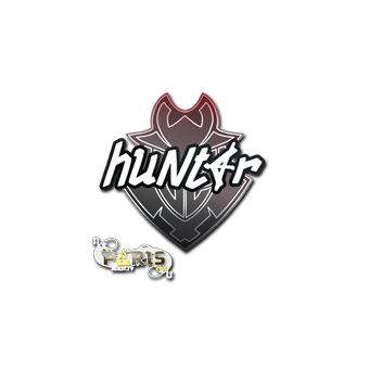 Sticker | huNter- | Paris 2023 CS2 skin