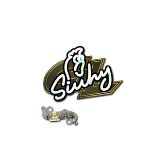 Sticker | siuhy (Glitter) | Paris 2023 CS2 skin