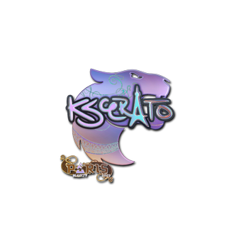 Sticker | KSCERATO (Holo) | Paris 2023 CS2 skin