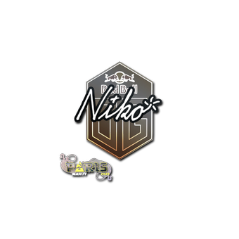 Sticker | niko  | Paris 2023 CS2 skin