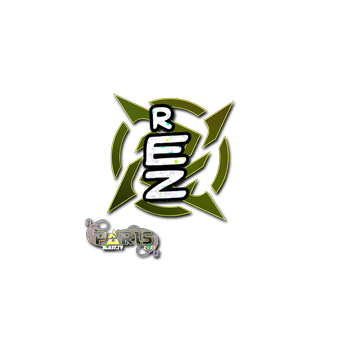Sticker | REZ (Glitter) | Paris 2023 CS2 skin