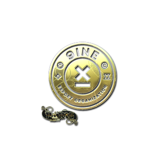 Sticker | 9INE (Gold) | Paris 2023 CS2 skin