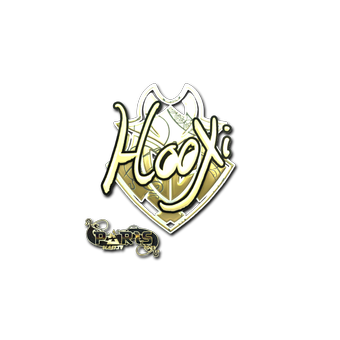 Sticker | HooXi (Gold) | Paris 2023 CS2 skin