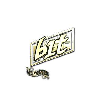 Sticker | b1t (Gold) | Paris 2023 CS2 skin