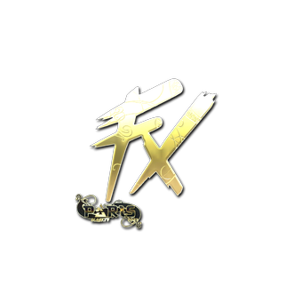 Sticker | Fluxo (Gold) | Paris 2023 CS2 skin
