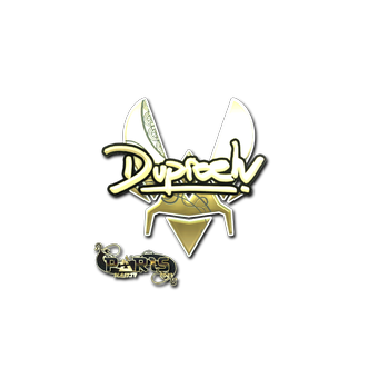 Sticker | dupreeh (Gold) | Paris 2023 CS2 skin