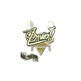 Sticker | ZywOo (Gold) | Paris 2023 CS2 skin