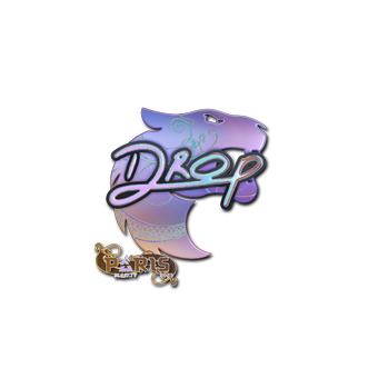 Sticker | drop (Holo) | Paris 2023 CS2 skin