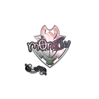Sticker | m0NESY (Holo) | Paris 2023 CS2 skin