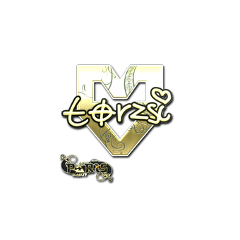 Sticker | torzsi (Gold) | Paris 2023 CS2 skin